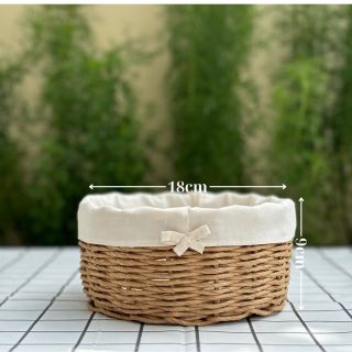 Rổ đựng trái cây hàng thủ công mỹ nghệ 18cm