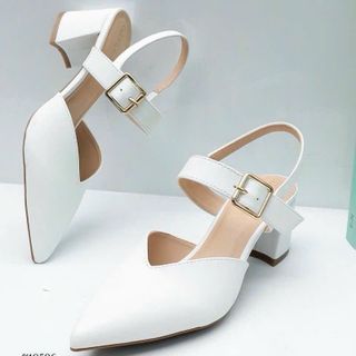 Giày cao gót nữ 7cm, phong cách công sở, chất liệu da mờ cao cấp, mềm mại,bịt mũi - G07