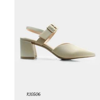 Giày cao gót nữ 7cm, phong cách công sở, chất liệu da mờ cao cấp, mềm mại,bịt mũi - G07