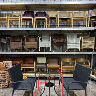 ghế nhựa cafe thanh lý giá rẻ hàng mới