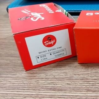 Ti bắn mác siêu nhuyễn 10.000 cái / box - EXTRA FINE PIN 4.5mm, có 2 màu transparent, đen