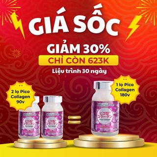 TPBVSK PICO COLLAGEN - COMBO 2 HỘP LOẠI 90 VIÊN giá sỉ