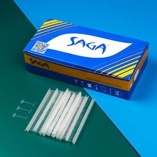 Dây Treo Nhãn Trắng, Ti Bắn Tiêu Chuẩn Saga, White Standard Tag Pin Saga, Industrial Garment Accessories giá sỉ