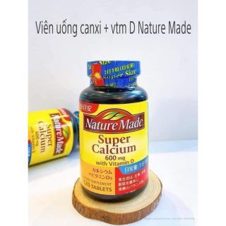 Canxi nature made 120 viên ( Nhật bản) giá sỉ