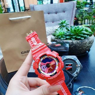 ĐỒNG HỒ NAM NỮ CAO CẤP CASYO GSKOCK TIGER ĐỎ FULLBOX