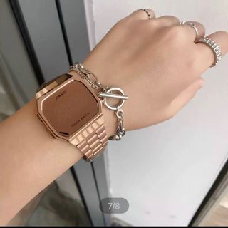 SALE ĐỒNG HỒ NAM NỮ THỜI TRANG CASYO MẶT VUÔNG CẢM ỨNG