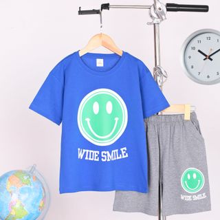 Bộ thun tay ngắn cho bé trai Kiteny, có size từ 24 đến 55kg, chất liệu cotton 2 chiều. phong cách và thoáng mát giá sỉ