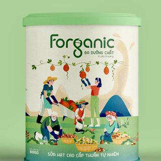Sữa hạt cao cấp Forganic - Đa dưỡng chất - 600g