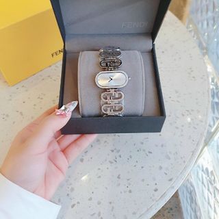 ĐỒNG HỒ NỮ CAO CẤP FENZI DÂY THÉP LOGO MẶT BẦU VIỀN ĐÁ XẢ KHO 7