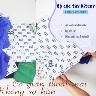 11-58kg. Bộ bé trai tay ngắn Kiteny, chất liệu cotton, siêu thoáng mát, thấm mồ hôi tốt, thoải mái cho bé hoạt động. (KN0032)