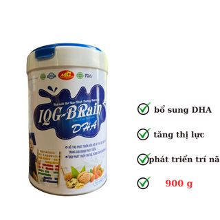 Sữa bột Nut Milk Bổ Não Dinh Dưỡng Nutrivin IQ G-Brain DHA giúp phát triển trí não và thị lực (hộp 900g) giá sỉ