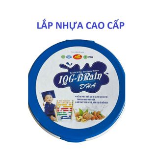 Sữa bột Nut Milk Bổ Não Dinh Dưỡng Nutrivin IQ G-Brain DHA giúp phát triển trí não và thị lực (hộp 900g)