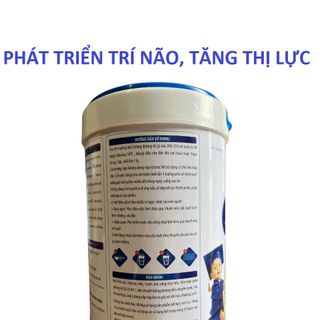 Sữa bột Nut Milk Bổ Não Dinh Dưỡng Nutrivin IQ G-Brain DHA giúp phát triển trí não và thị lực (hộp 900g)