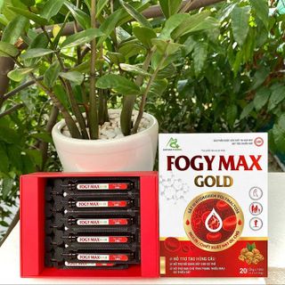 Ống Uống Bổ Sung Sắt , Hổ Trợ Tạo Hồng Cầu FOGY MAX GOLD Hộp 20 Ống - DƯỢC PHẨM AVIPHAR giá sỉ