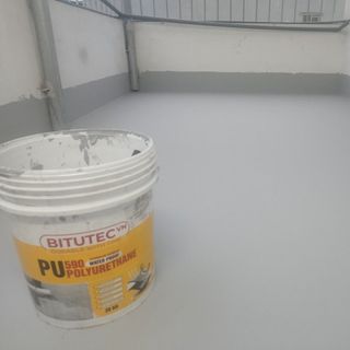 Chống thấm bitutec PU 590| chống thấm lộ thiên cho tường và mái