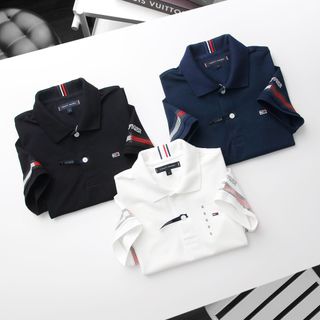 Áo thun polo nam.  Chất vải 4c dày dặn.
