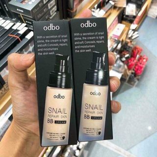 Kem Nền Odbo Snail Repair Skin Nâng Tone Tự Nhiên 30ml