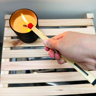BẬT LỬA QUE DIÊM KHỔNG LỒ MÀU VÂN GỖ (XÀI GAS)