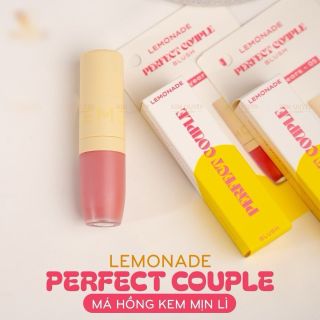 Má hồng kem Lemonade Cam Nâu Đất