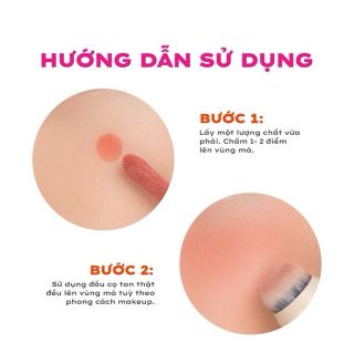 Má hồng kem Lemonade Cam Nâu Đất