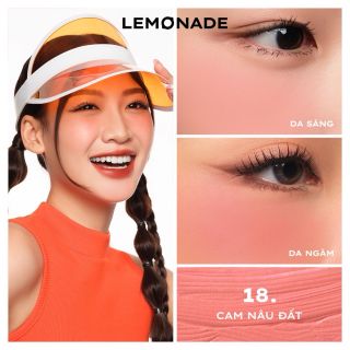 Má hồng kem Lemonade Cam Nâu Đất