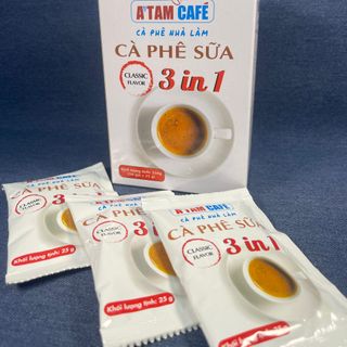 Atam Cafe - Cà Phê Sữa 3 In 1 Classic Flavor 25g
