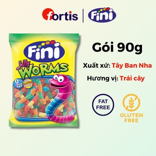 Kẹo dẻo Fini Worm 90gr nhập khẩu Tây Ban Nha giá sỉ