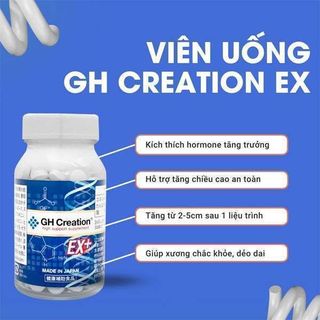 Viên uống hỗ trợ phát triển chiều cao GH Creation EX+ giá sỉ