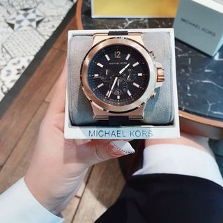 ĐỒNG HỒ NAM CAO CẤP M KORS 8445 DÂY CAO SU MÁY NHẬT