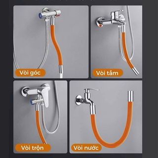 Ống Nối Vòi Nước Màu Cam (Thùng 100 Cái) giá sỉ