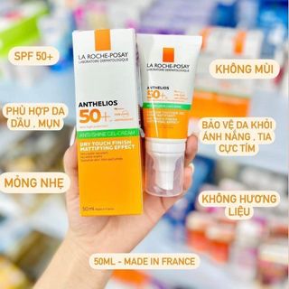 Kem Chống Nắng La Roche-Posay Kiểm Soát Dầu SPF50+ 50ml( Vạch xanh lá)