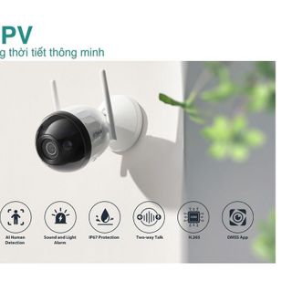 Camera IP Wifi Bullet C1 2MP Smart Dual Light DAHUA DH-F2C-PV