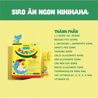 Siro Ăn Ngon Hihihaha Huyền Phi Chính Hãng Hỗ Trợ Ăn Ngon Ngủ Ngon Tăng Đề Kháng giá sỉ