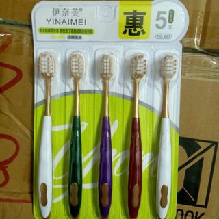 Set 5 bàn chải đánh răng siêu mềm