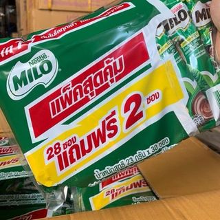 Milo Gói Hòa Tan 3 in 1 Thái Lan Thùng 30 Gói x 12 Bịch x 23gr giá sỉ