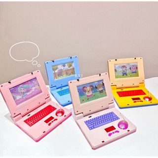 Đồ chơi máy tính laptop cho bé, máy tính bảng có chuột kèm đèn led phát nhạc giúp bé tránh xa điện thoại