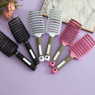 Lược gỡ rối,tạo phồng tóc,lược sấy tạo kiểu tóc bán nguyệt cỡ lớn