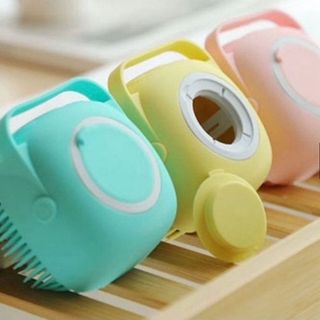 Bàn Chải tắm cho Chó Mèo - có chỗ đựng xà phòng ( nhựa caosu dẻo cao cấp )