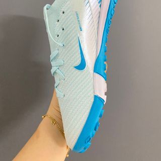 Giày đá bóng Vapor 16 Elite xanh biển cổ lửng TF giá sỉ