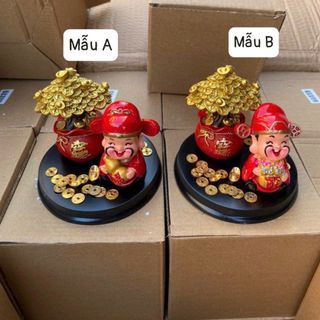Tượng thần tài hũ vàng