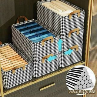Hộp đựng đồ khung thép kẻ