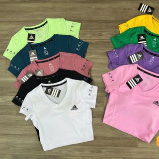 Áo nữ das lỗ kim logo thêu Size m l xl xxl Ri 2222 Tách nửa ri được