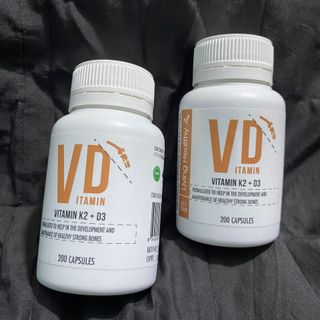 Viên uống bổ sung Vitamin K2 D3 Living Healthy Nội Địa Úc