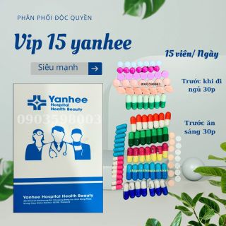 Giảm Cân Vip 15 Thái Lan Yanhe (15viên/Ngày)