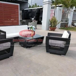 bàn ghế mây cao cấp xưởng sản xuất nhựa giả mây