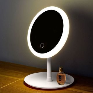 Gương Trang Điểm Để Bàn - Đèn Led [Kèm Sạc]