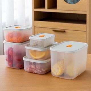 Set 6 hộp nhựa bảo quản thực phẩm có van thở giá sỉ