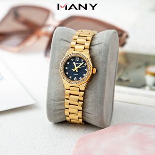 Đồng Hồ Nữ Tròn Bonaier 274 Đính Hạt Bên Ngoài, Thanh Lịch Và Quý Phái