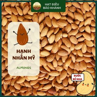 Hạnh Nhân Mỹ Tách Vỏ Sống Sạch Vỏ - Thương Hiệu Hạt Điều Bảo Khánh giá sỉ