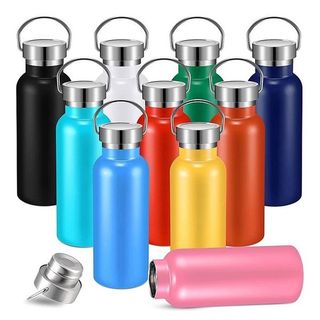 Bình Giữ Nhiệt 2 Lớp Thể Thao Thép Không Gỉ 500ml Phun Đủ Màu